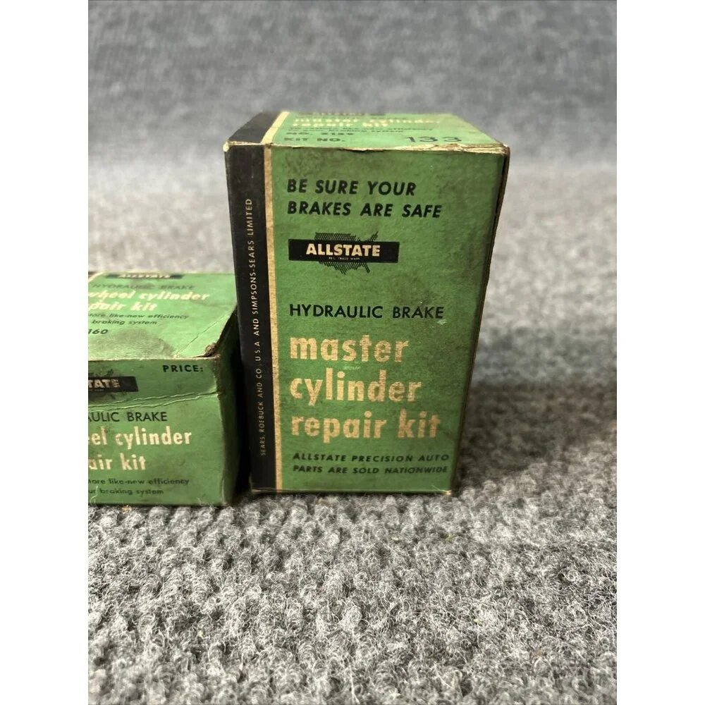 Vtg Advertising Allstate Car Parts Wheel Cylinder Repair Kit